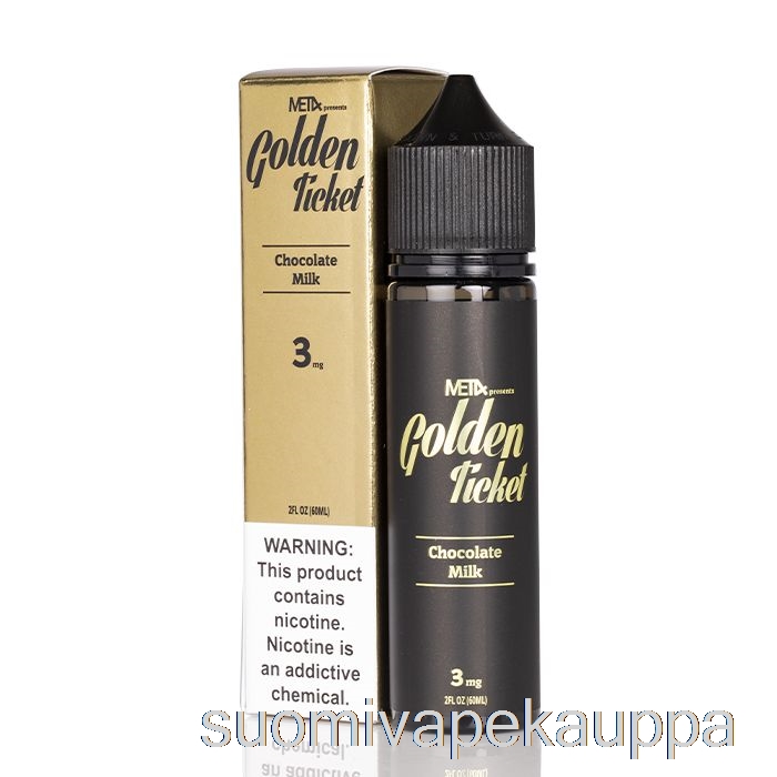 Vape Nesteet Kultainen Lippu Met4 Vapor - 60ml 0mg